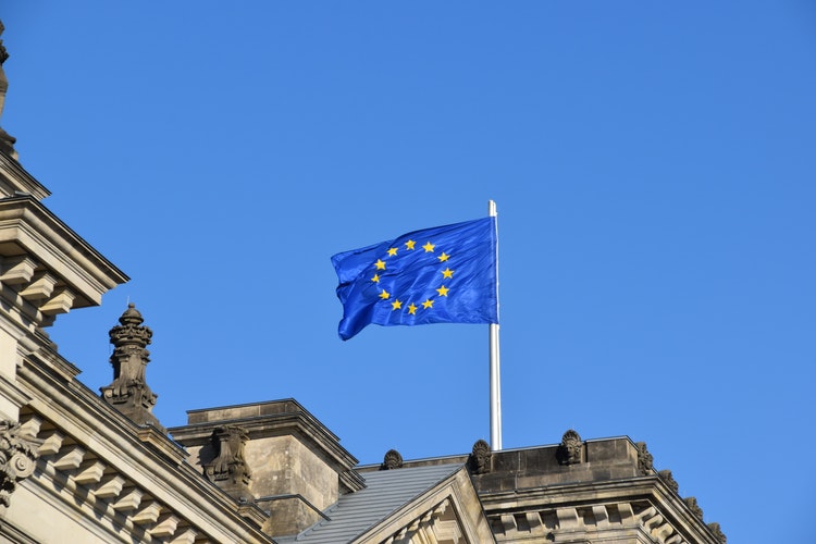 A European flag.