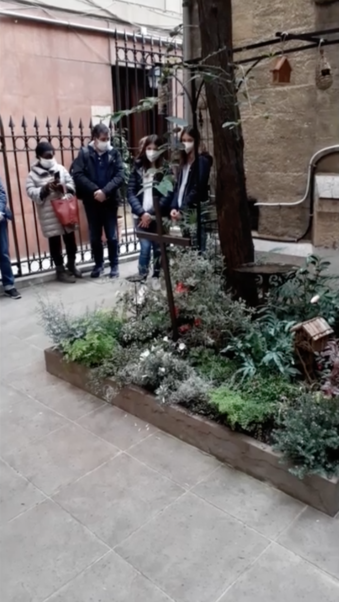 Outside of the Palermo Garden.