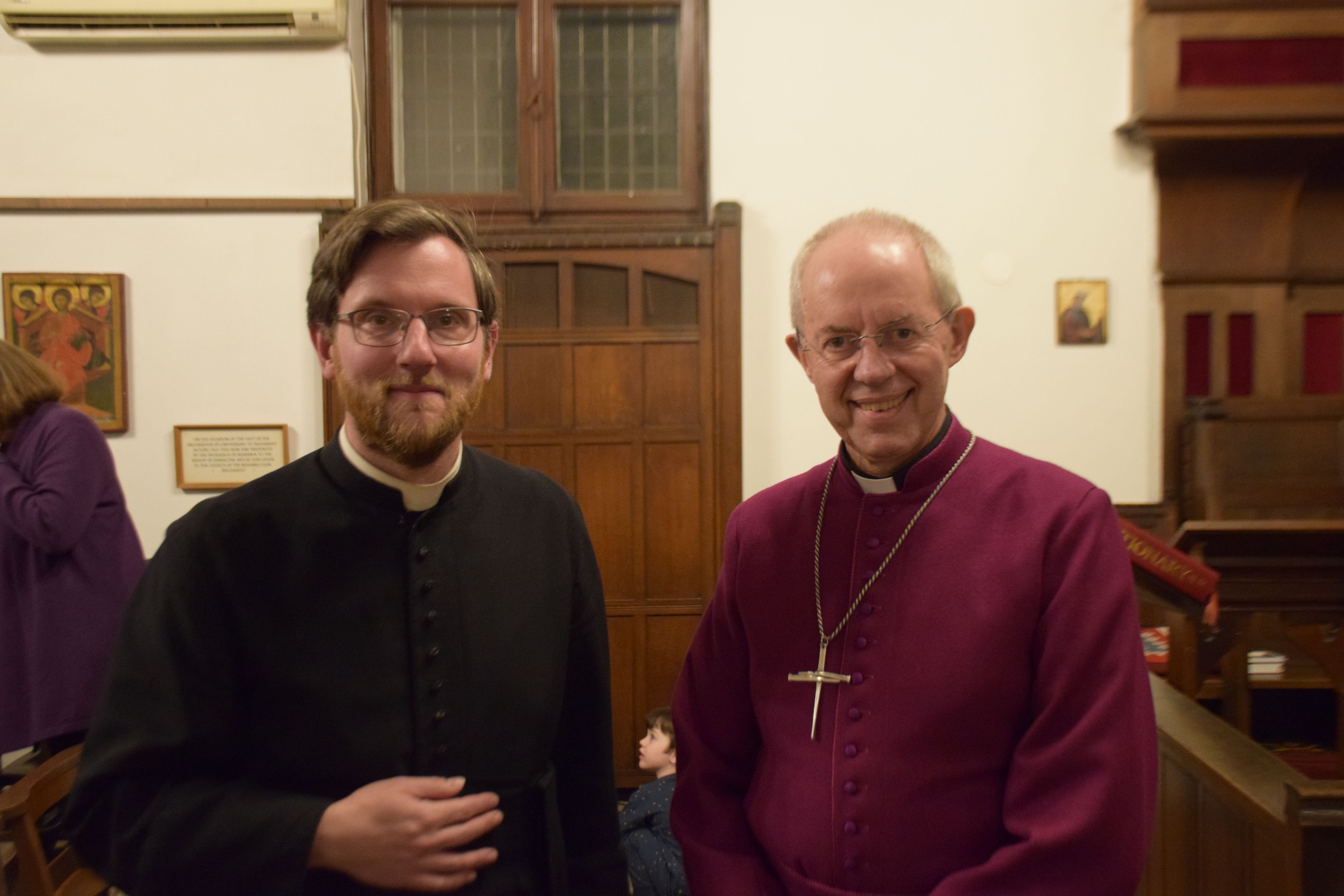Archbishop Justin.