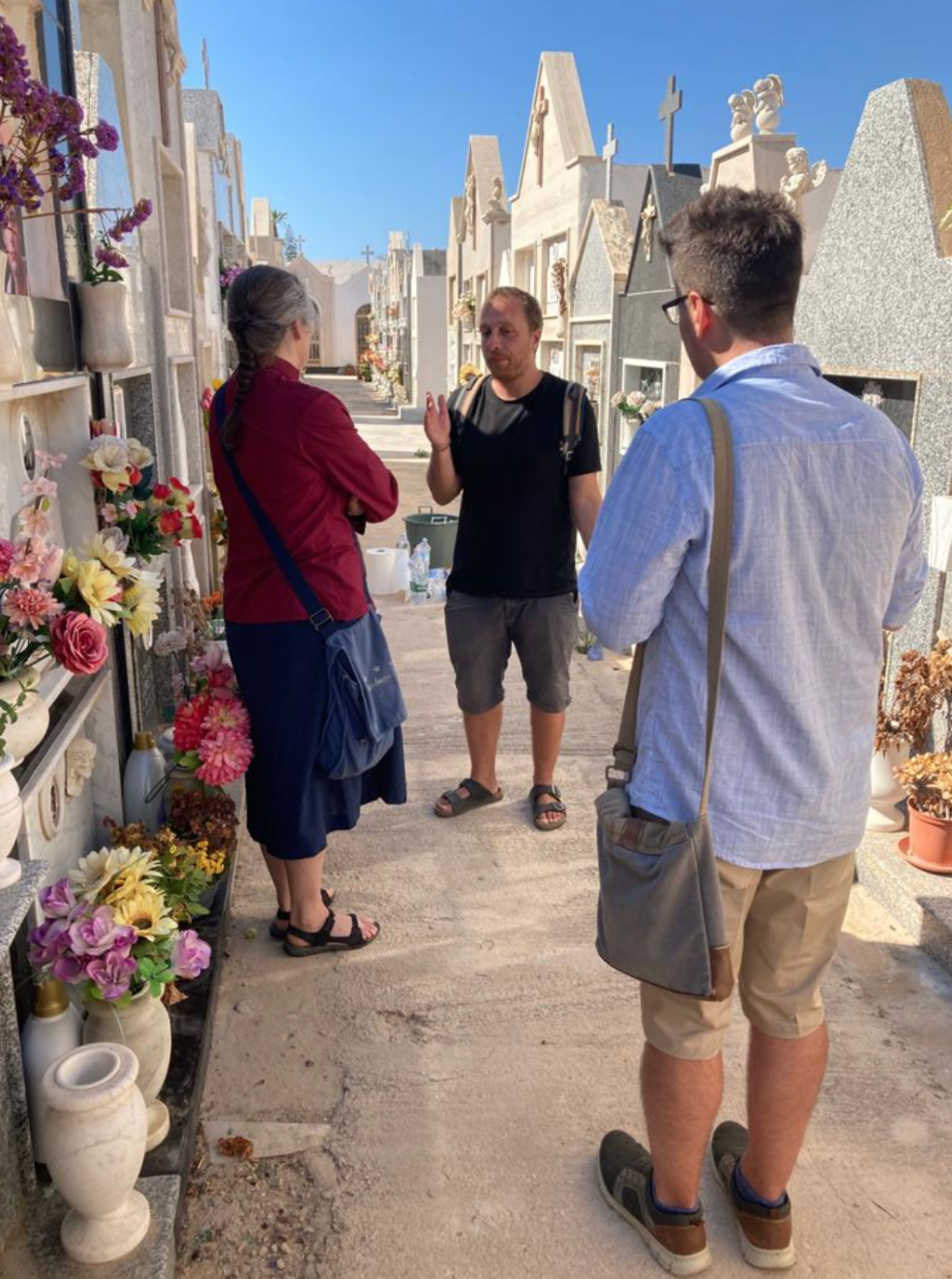 A cemetery in Palermo.