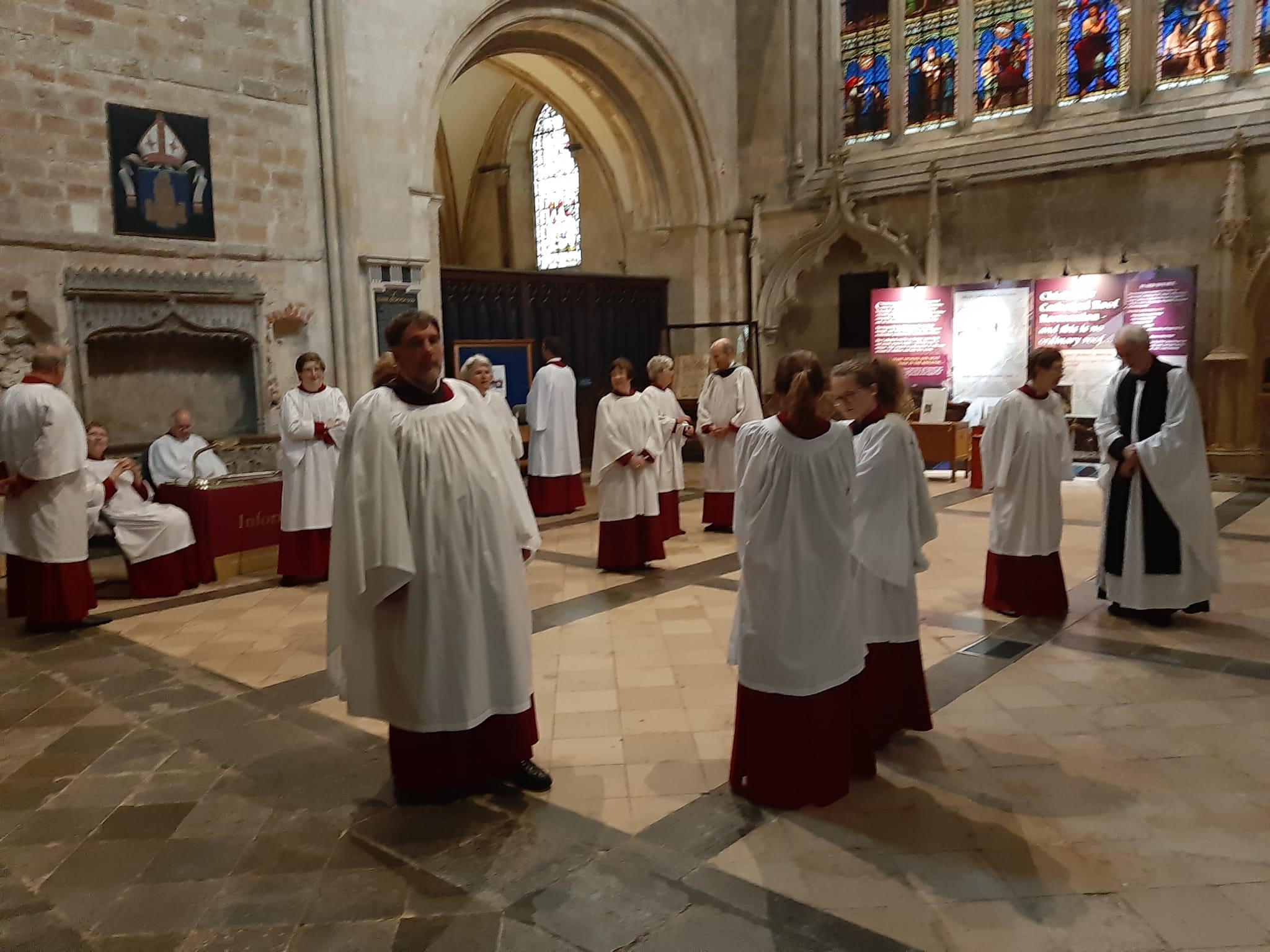 A service at Holy Trinity.