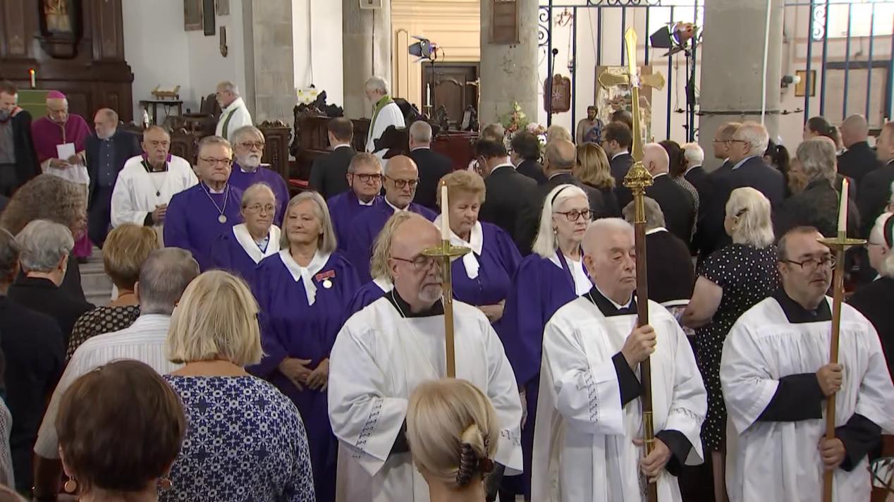 A service in remembrance of the Queen.