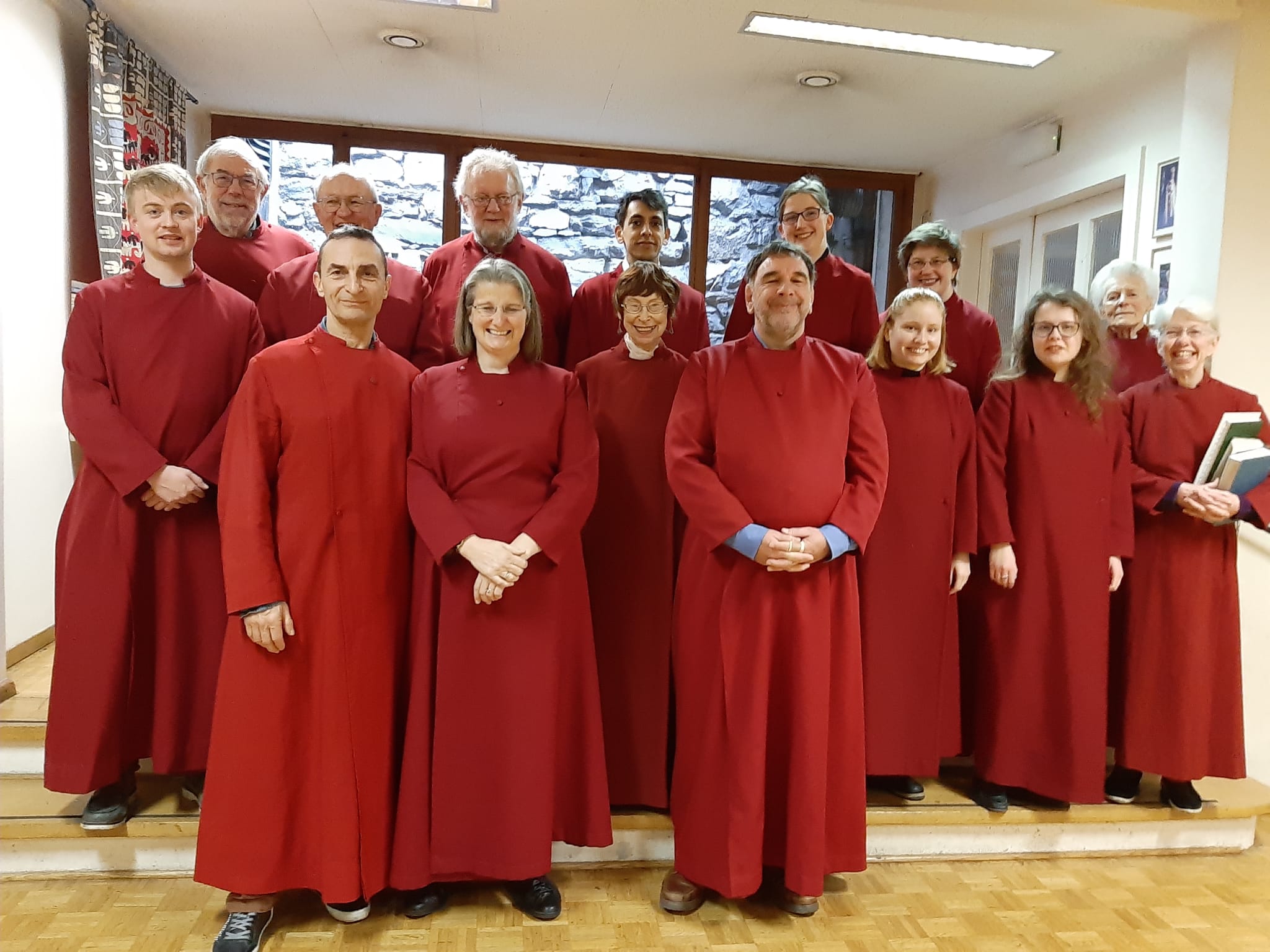 Clergy of Holy Trinity Geneva.