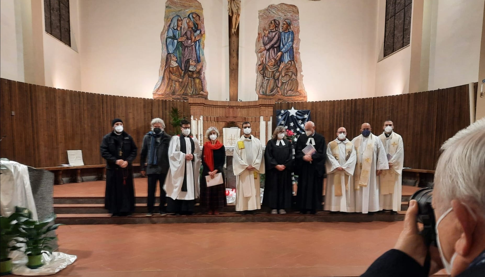 The clergy of a Palermo Chaplaincy.