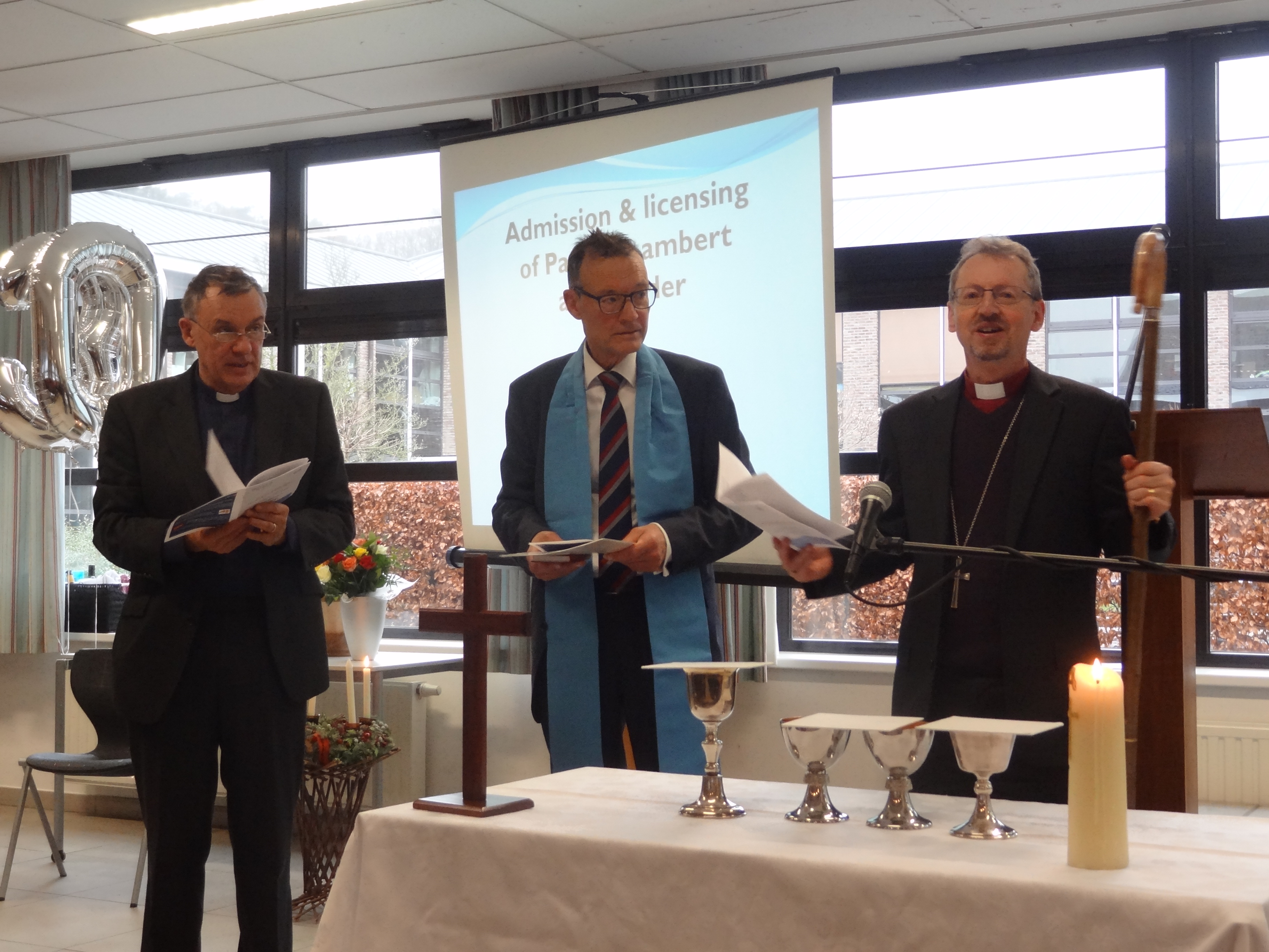 Over the coming months, we will feature some experiences of Reader Ministry across the Diocese.  We start with a personal Testimony contributed by Patrick Lambert, a licensed Reader at St Paul's,Tervuren.