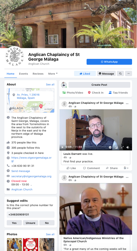 St Georges facebook page.