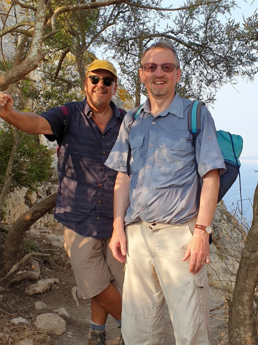 Bishop Robert and Reverend Marcus Ronchetti