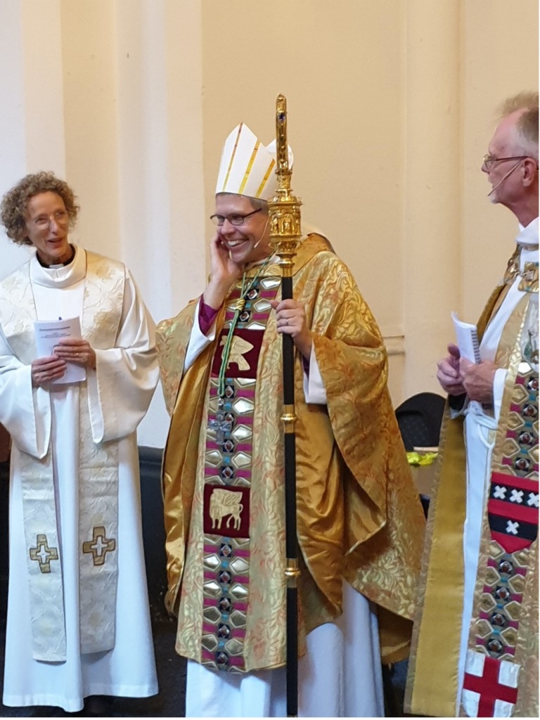 The consecration of Bernd Wallet.