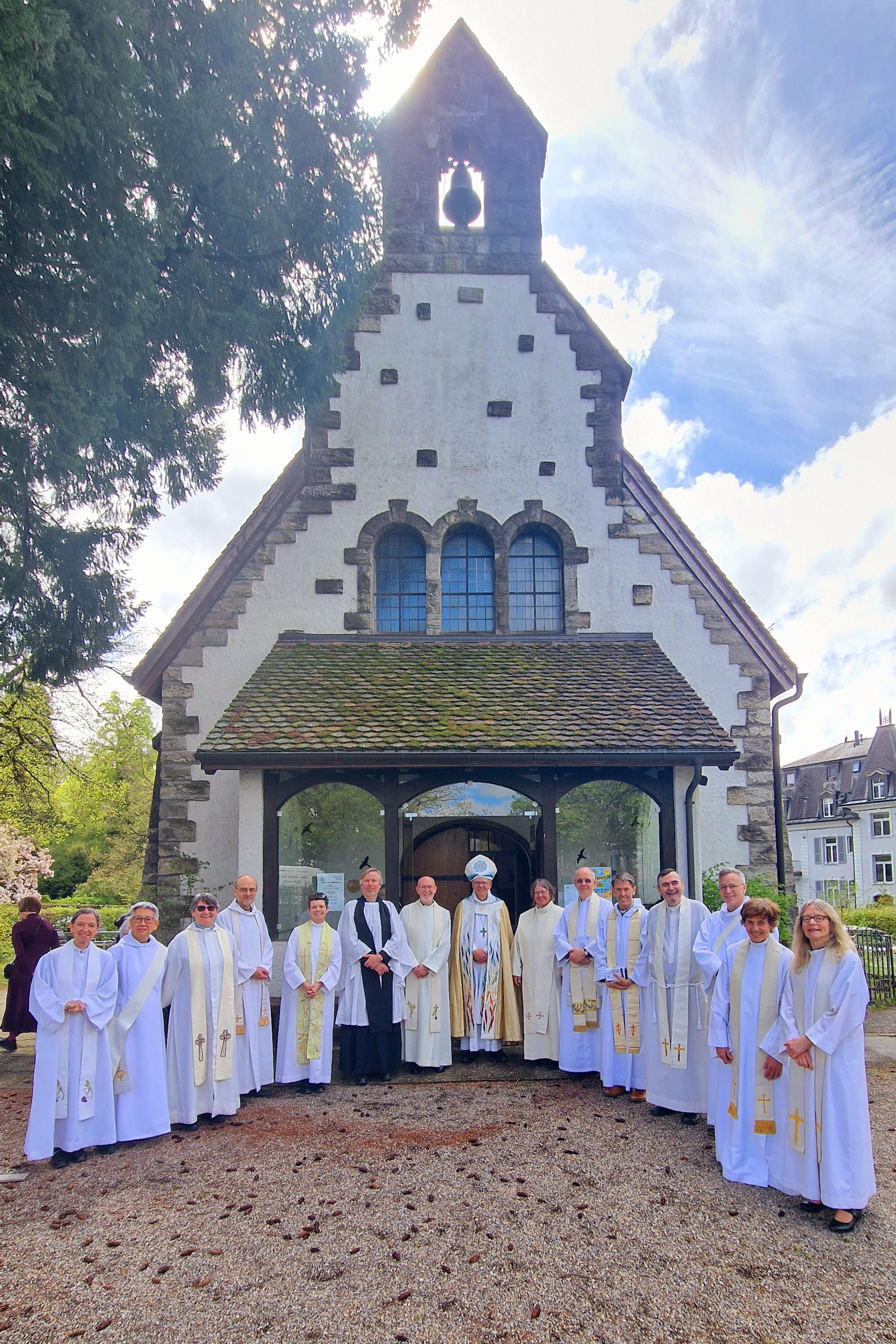 Clergy outside Bern