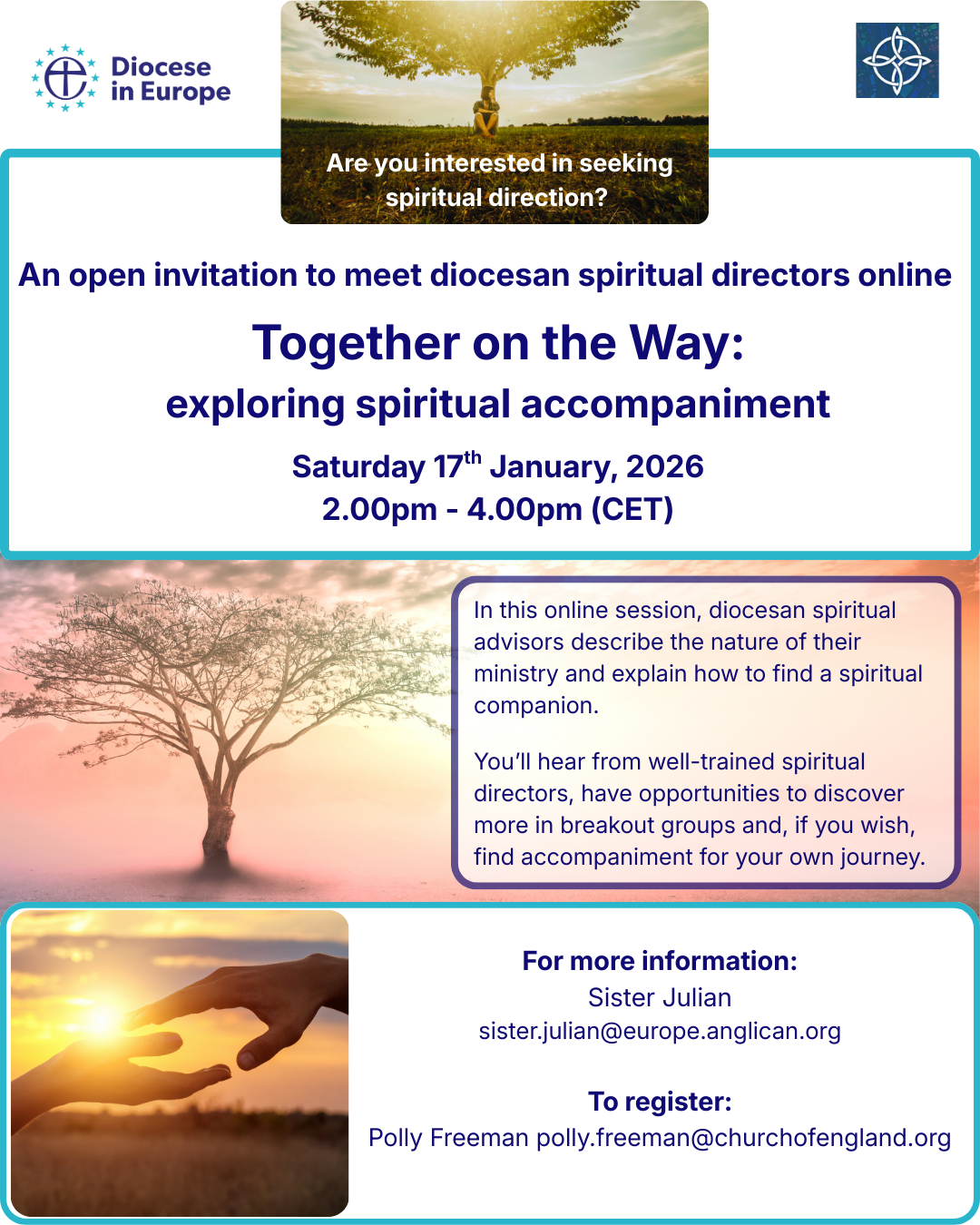 poster with information about event