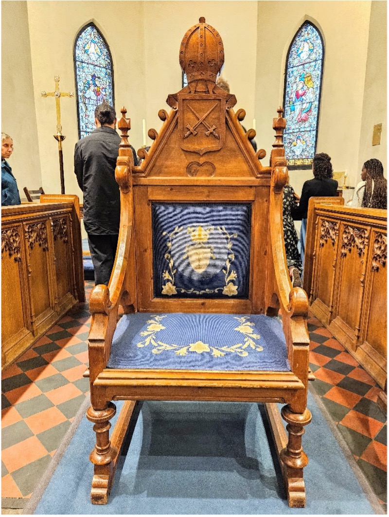 Bishops Chair empty