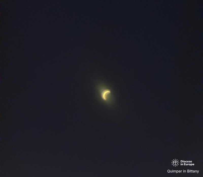 eclipsed sun