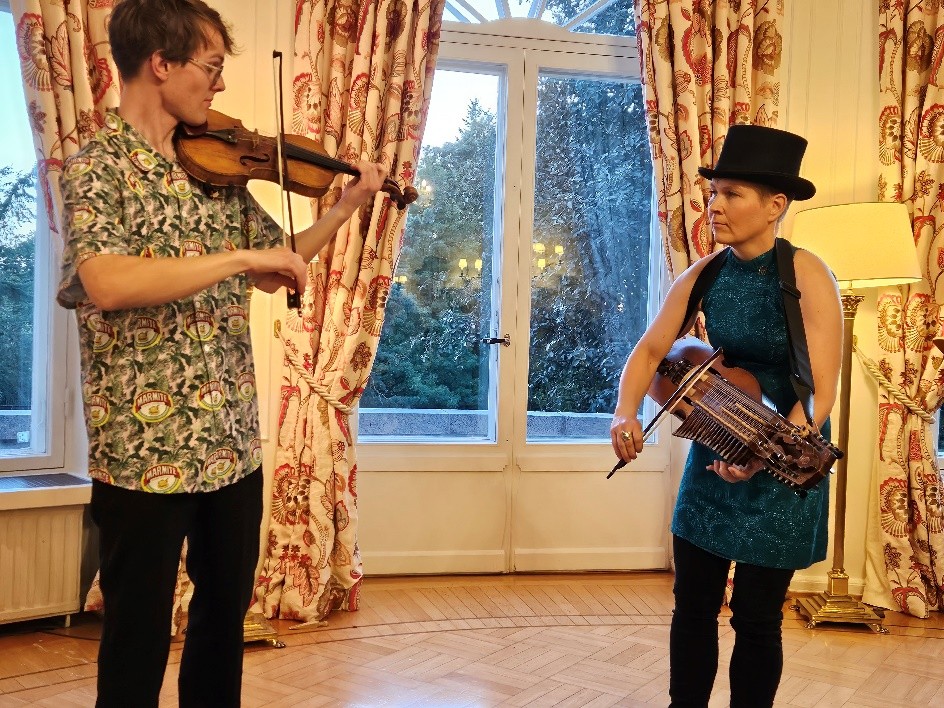 two musicians