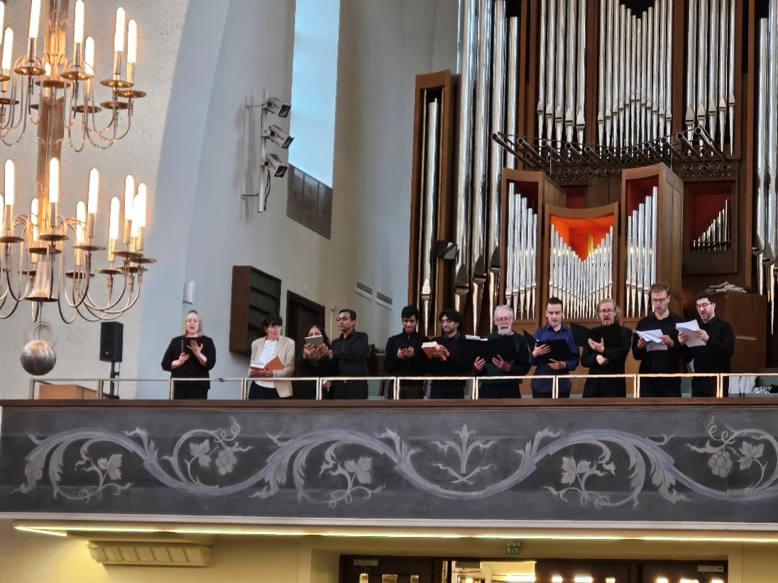 choir and organ in helsinki