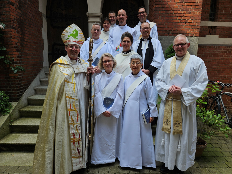 2024 ordination of Deacons at Holy Trinity Brussels