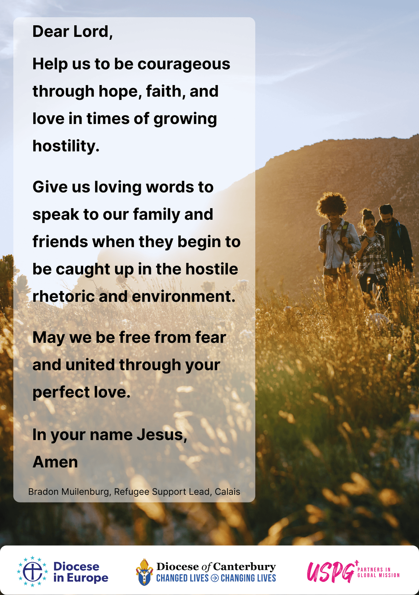 words of a prayer