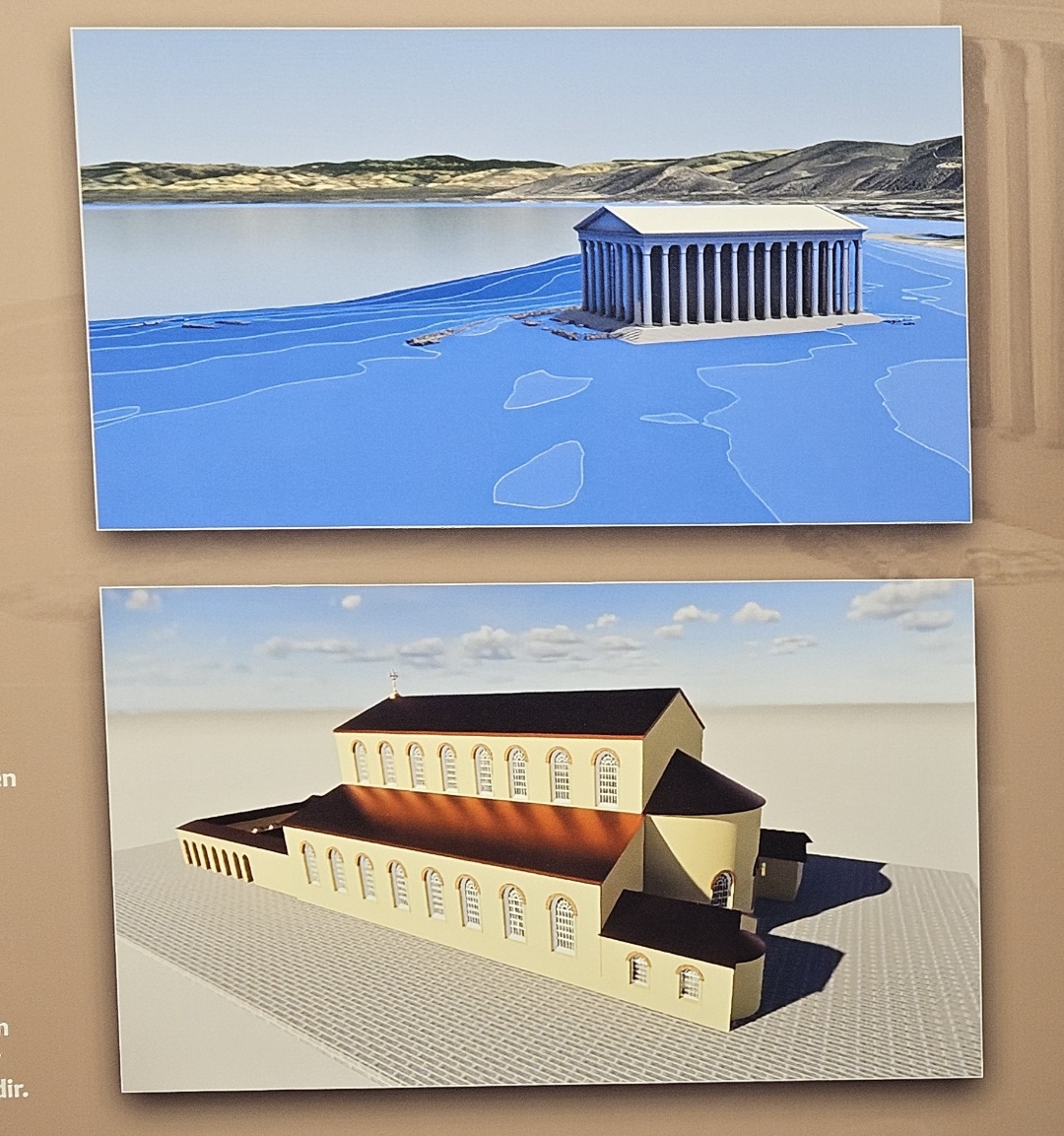 A collage of pictures of buildings and water
AI-generated content may be incorrect.