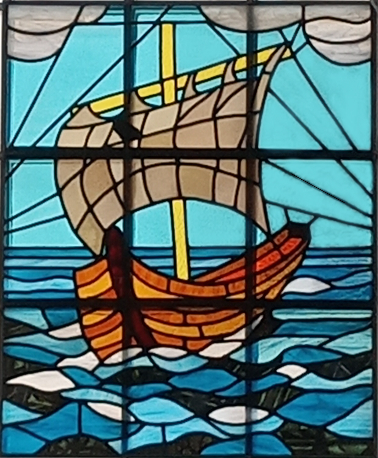 window at Cathedral