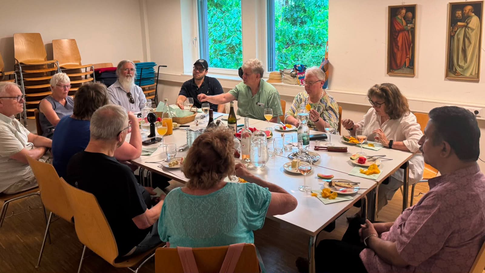 older people gathering
