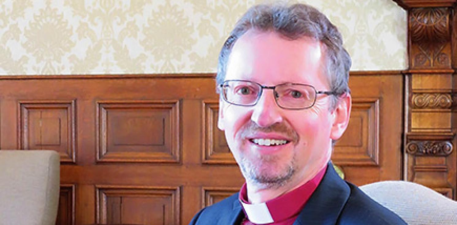 A close-up photograph of Bishop Robert.