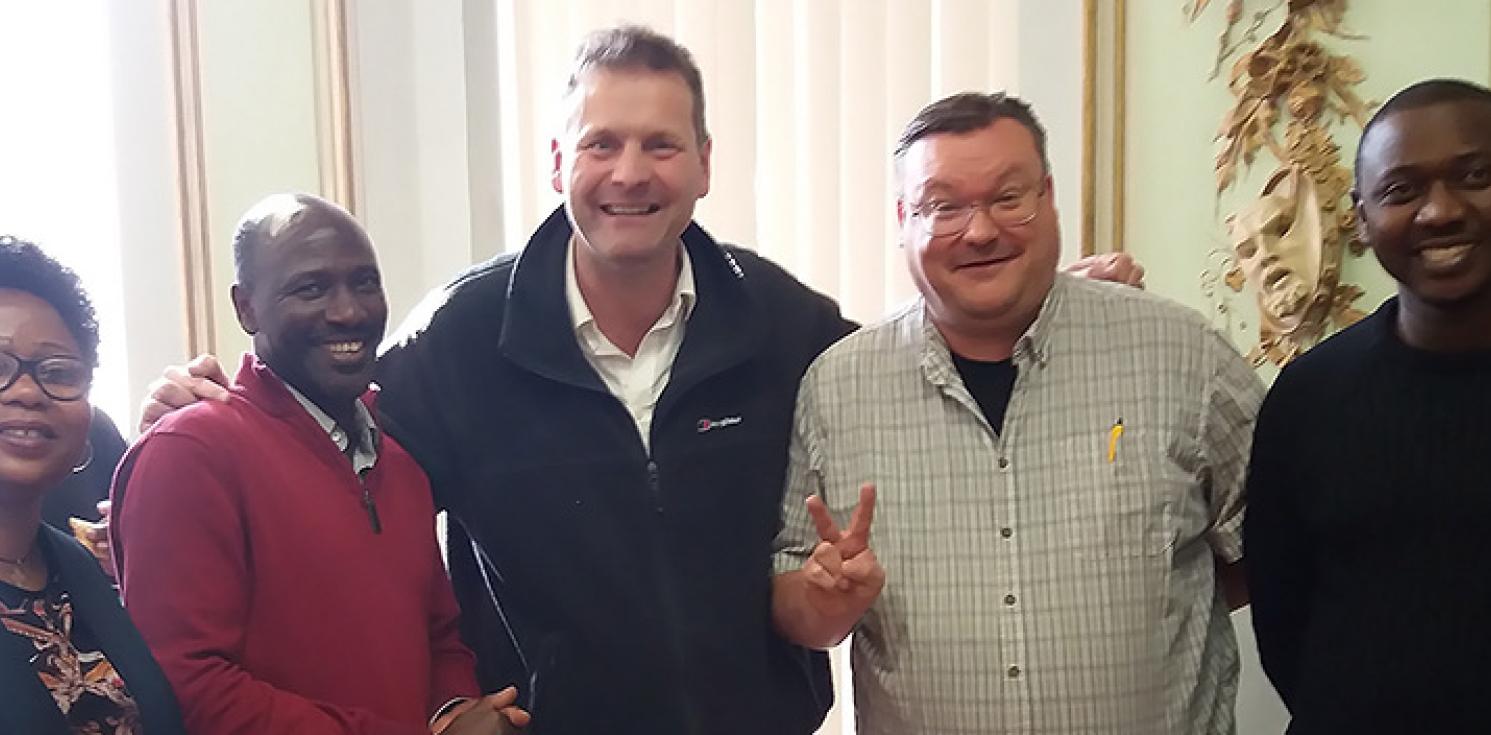 A group of Anglican prison chaplains.