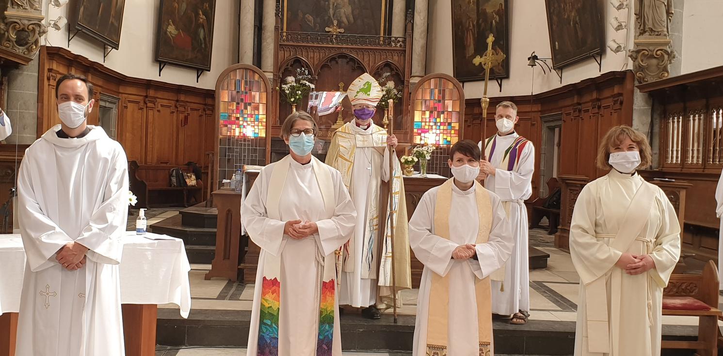 An ordination ceremony in Ghent.