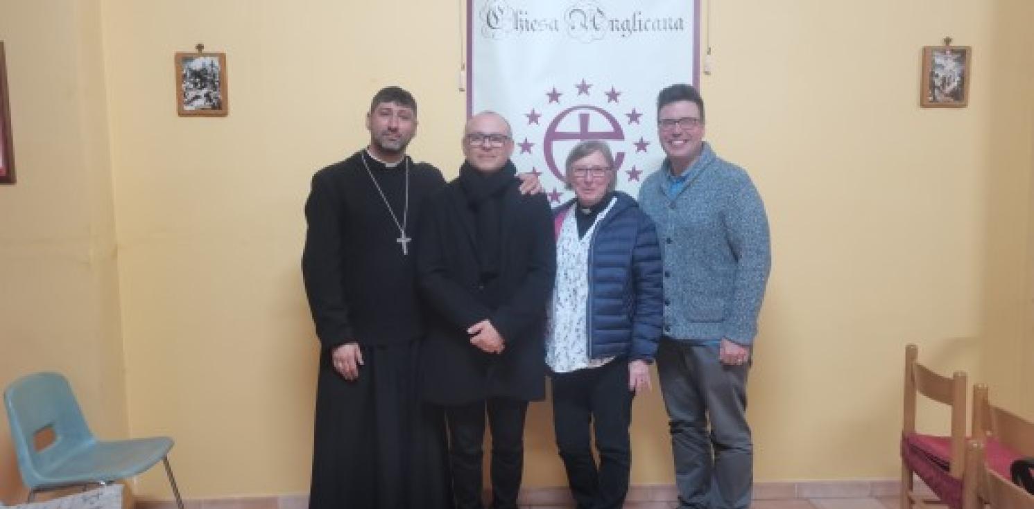 Fr Giovanni LaRosa and Congregation.