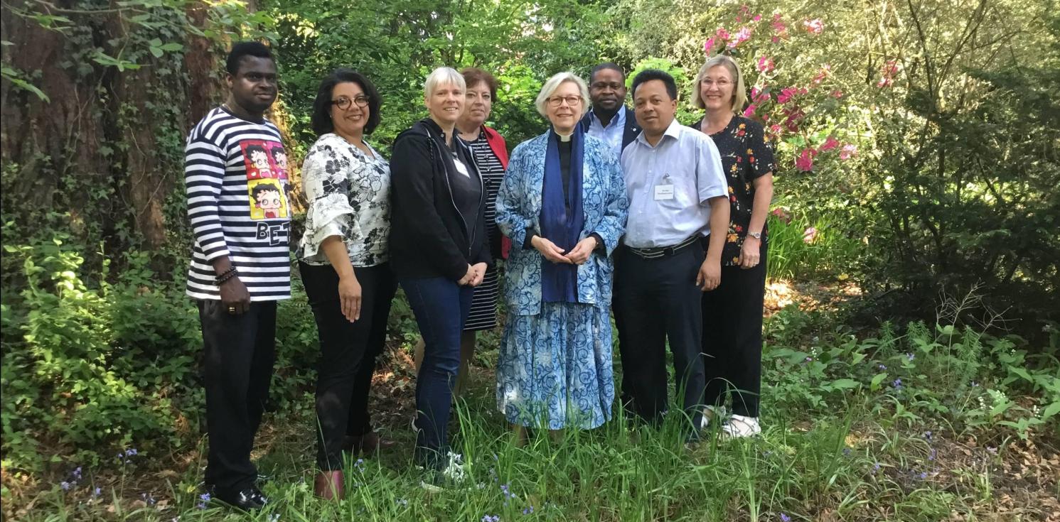 The curates of the Diocese post-ordination training.