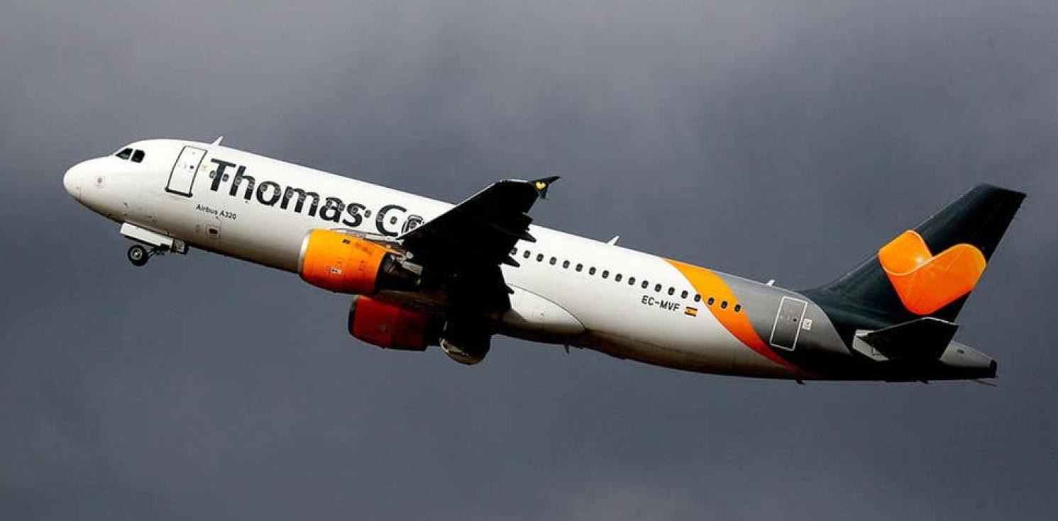 A Thomas Cook Plane.
