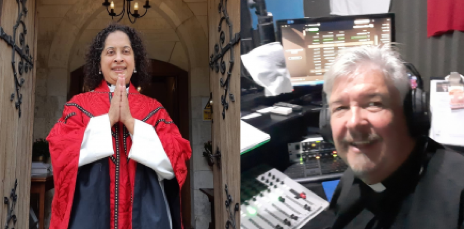 Revd Smitha Prasadam and Revd Marcus Ronchetti