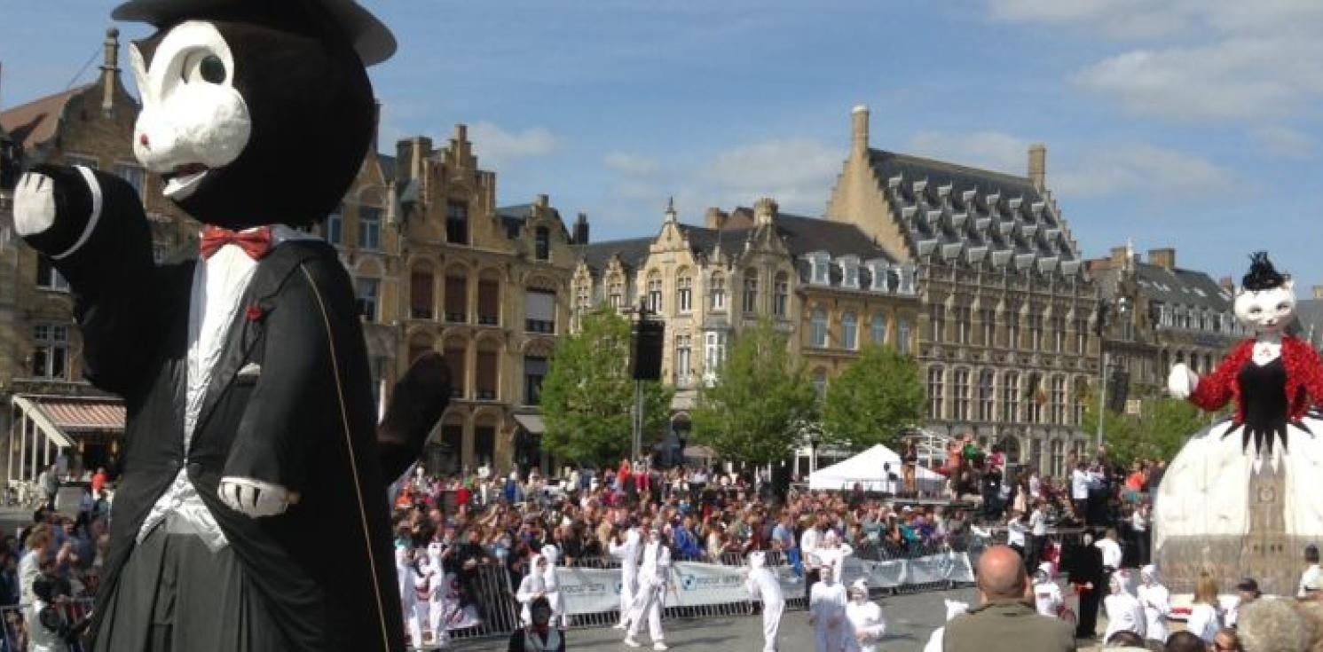 The cat festival of Ypres.