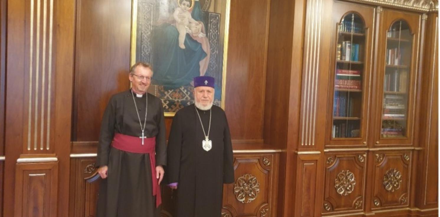 Bishop Robert at the Conference on International Religious Freedom and Peace.