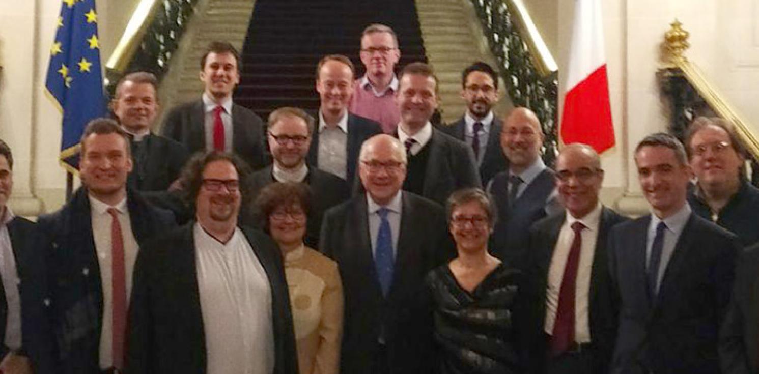 A gathering of Anglicans involved in planning prestigious Interfaith training.