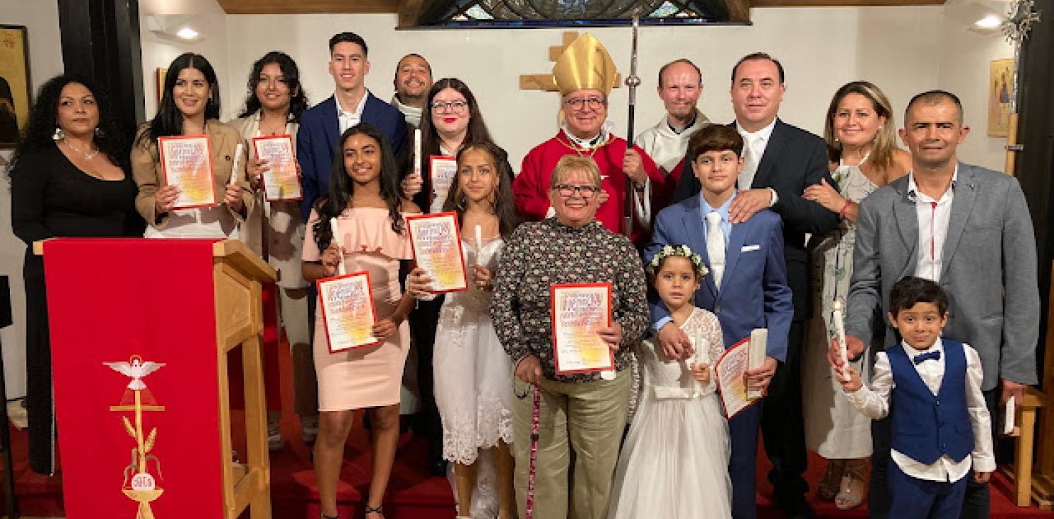Participants of the Spanish language confirmation.