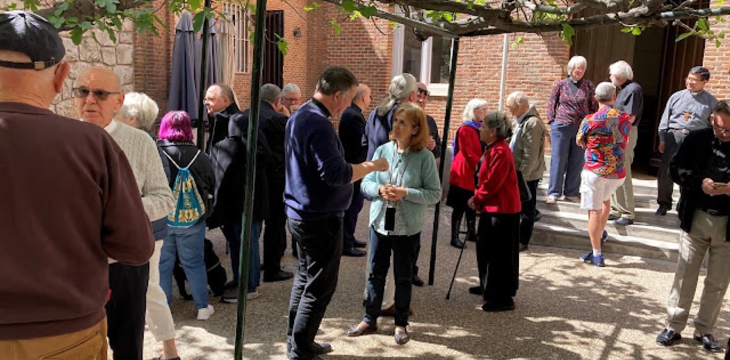 A community lunch post Chrism service.