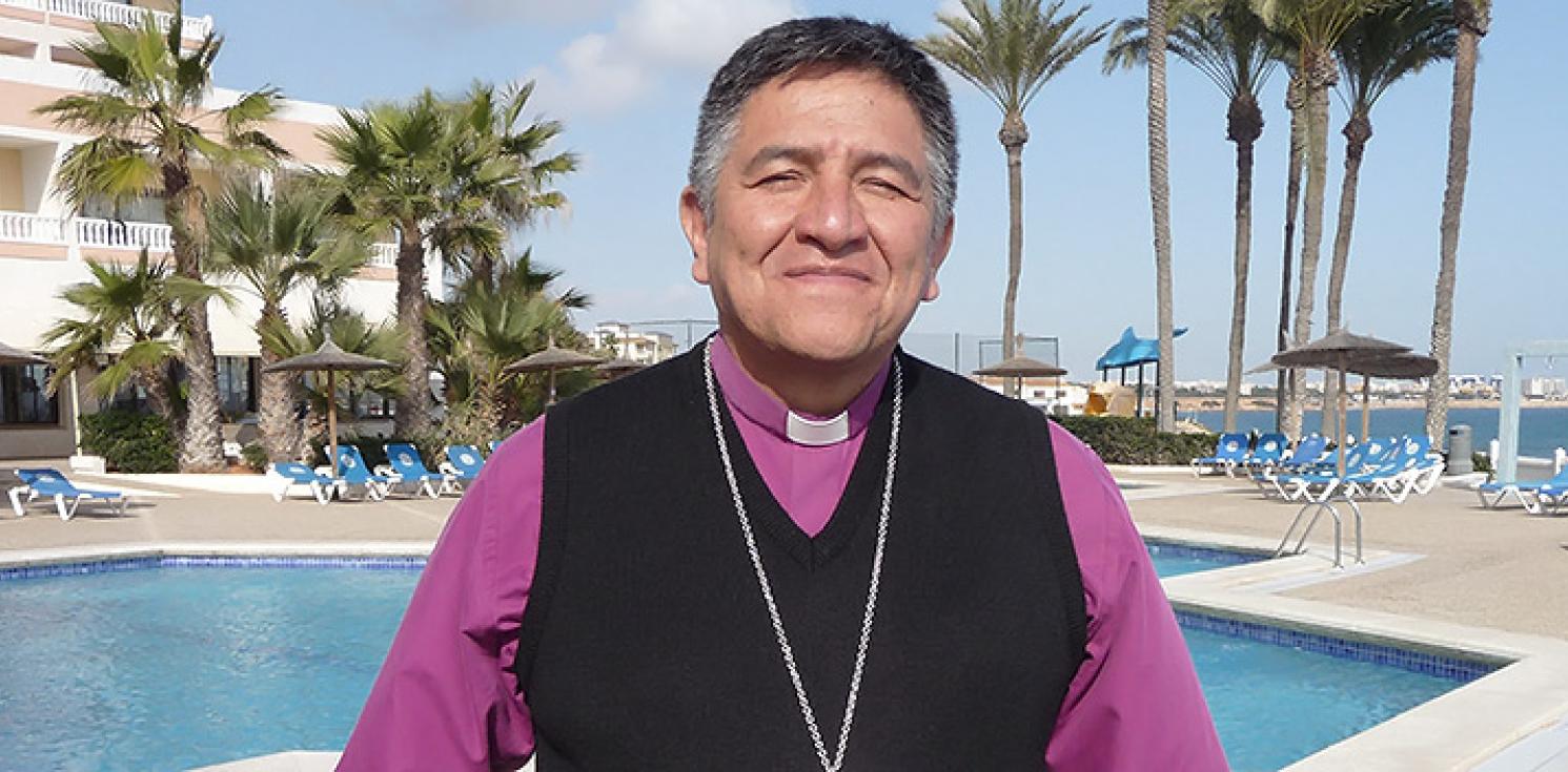 The Anglican Bishop of Peru, The Right Reverend Bill Godfrey.
