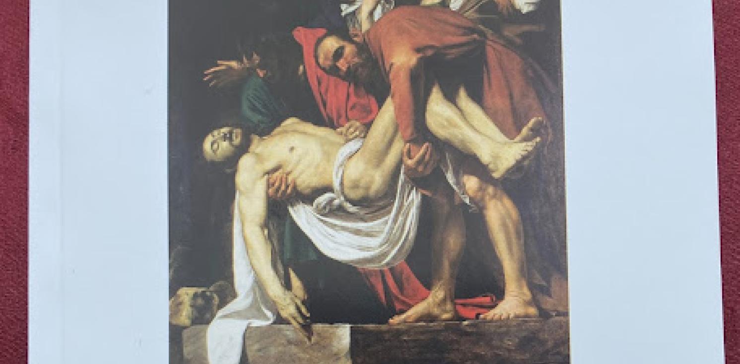 Leaflet at the funeral of Pope Benedict XVI.