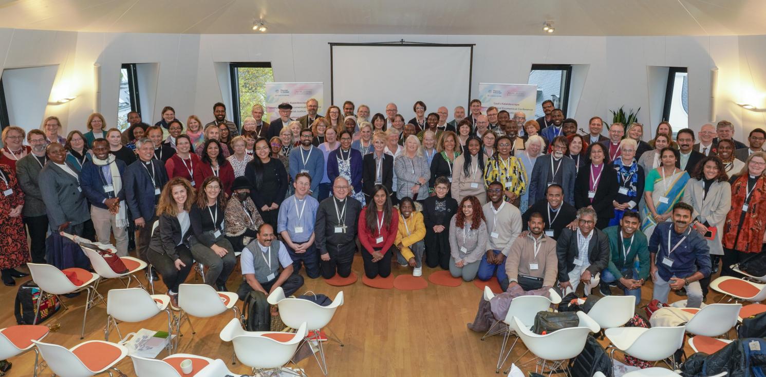 Group photo of racial justice conference attendees 2023