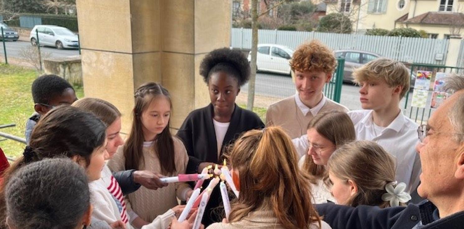Confirmation candidates at Maison-Lafitte