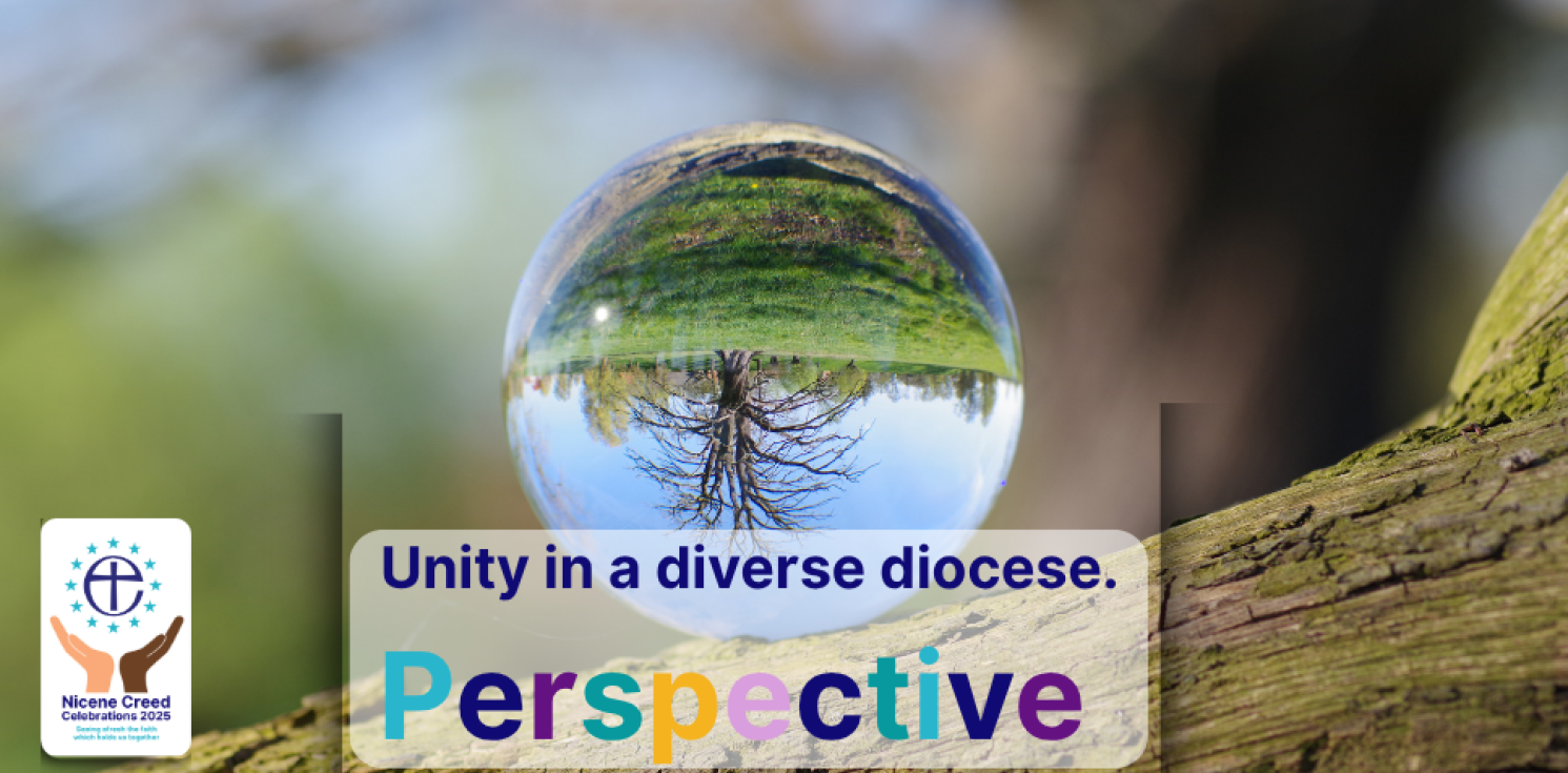 Text on a background