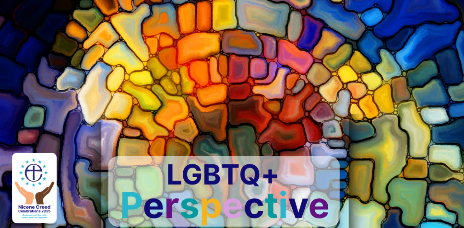 kaleidoscope and text