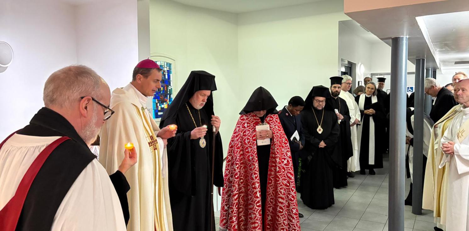 Ecumenical service at Holy Trinity Brussels 