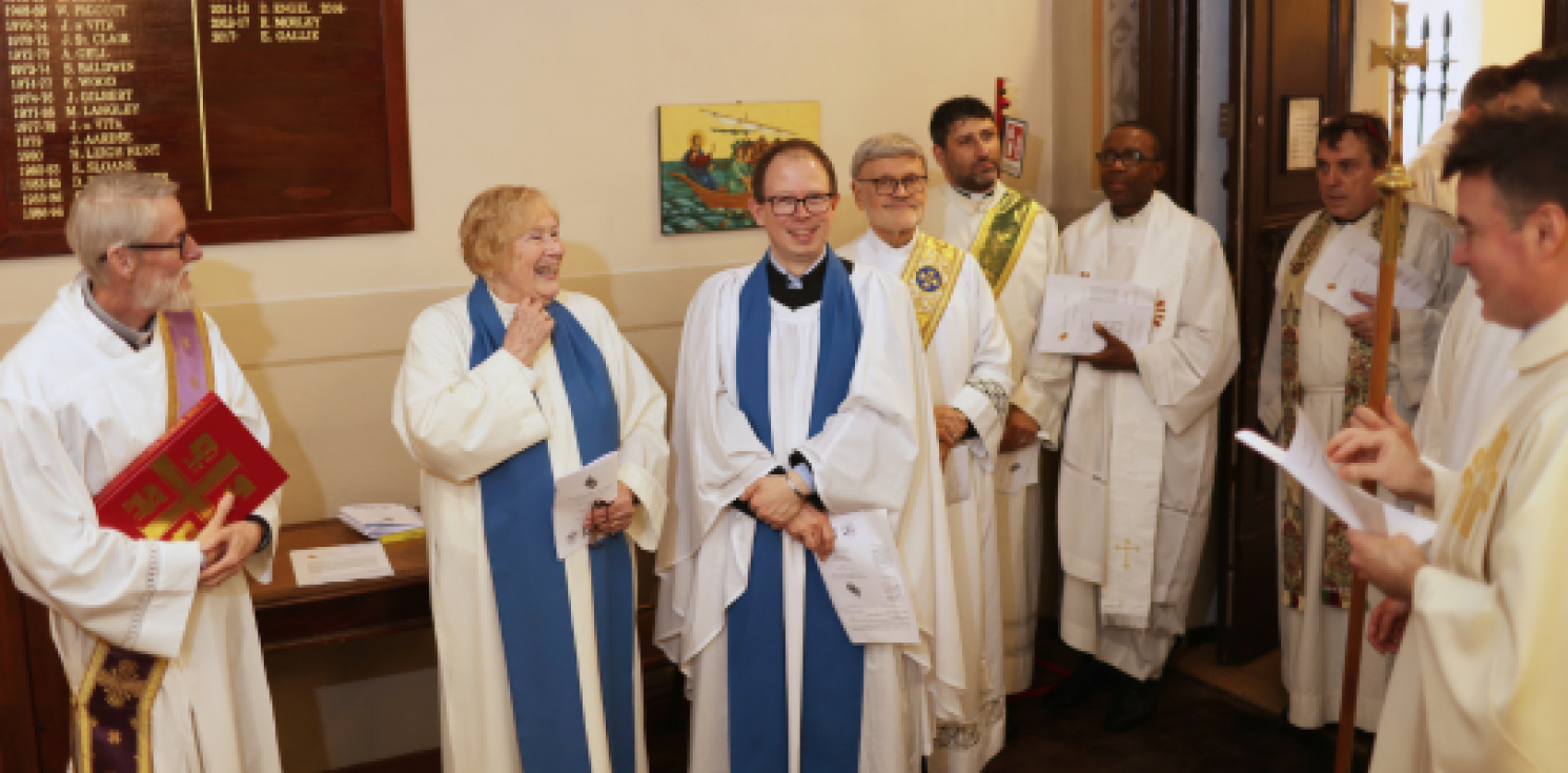 group of clergy