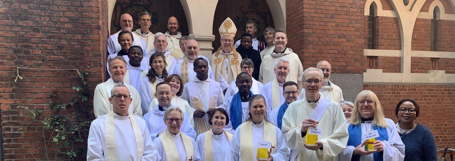 Chrism Eucharist at Holy Trinity Brussels on 4 April 2023