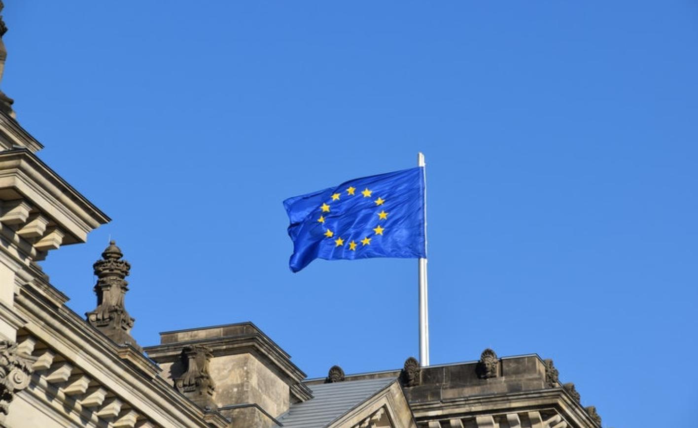 A European flag.