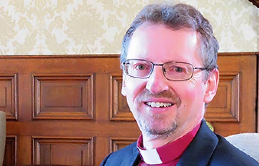 A close-up photograph of Bishop Robert.