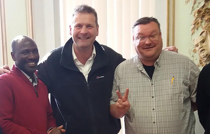 A group of Anglican prison chaplains.