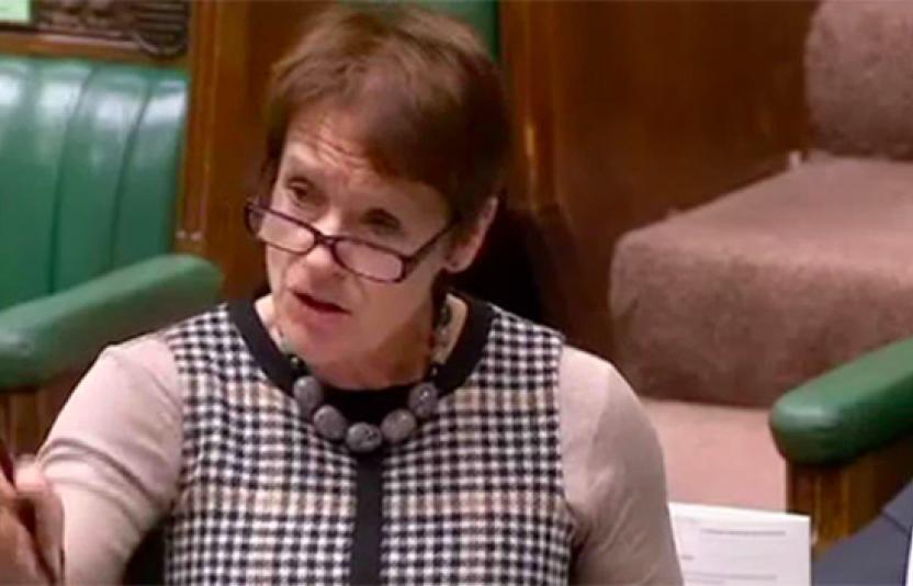 An image of Caroline Spelman in Parliament.