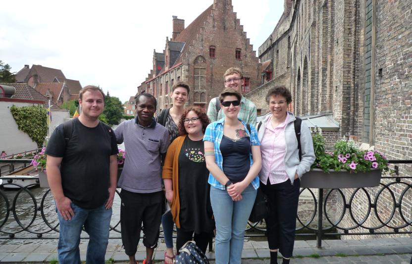 A group of ordinands from Cranmer Hall, Durham.