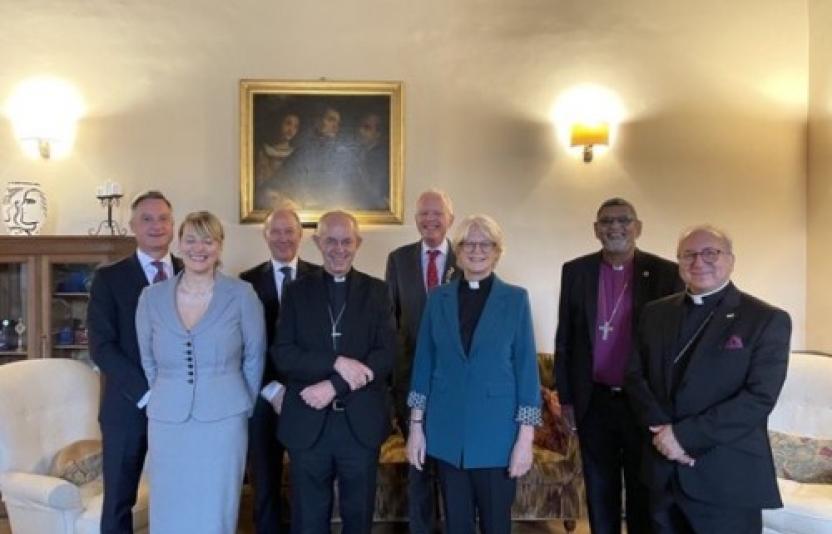Several members of the Board of Directors of ACDI in Rome.